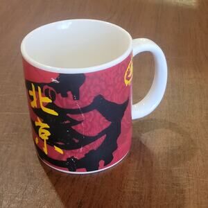 Starbucks Beijing China Great Wall Temple Dragon Red Large Coffee Cup Mug 20oz
